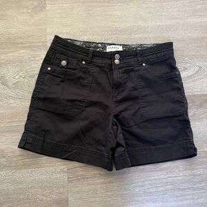 Dakota blue Women's Black Casual Pocket Shorts size 10